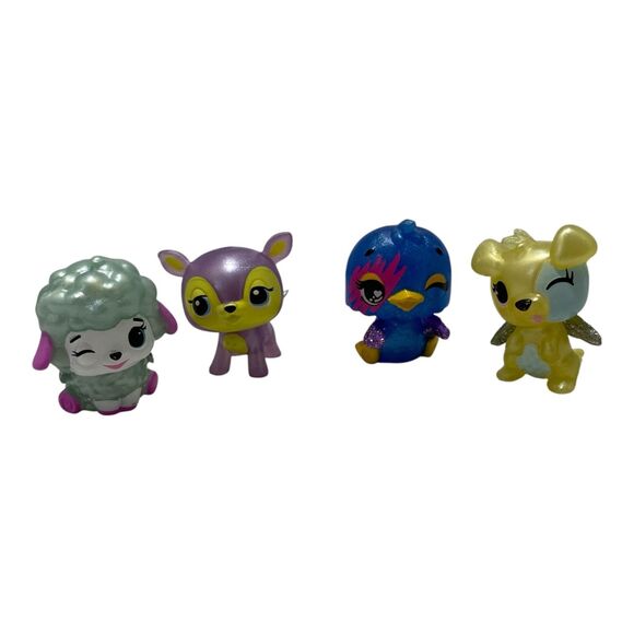 Hatchimals Colleggtibles Mini Figures Lot Of 4 Angle Pets Multicolor 1 Inch - Picture 1 of 9